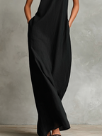 Chrissy | High Neck Maxi Dress