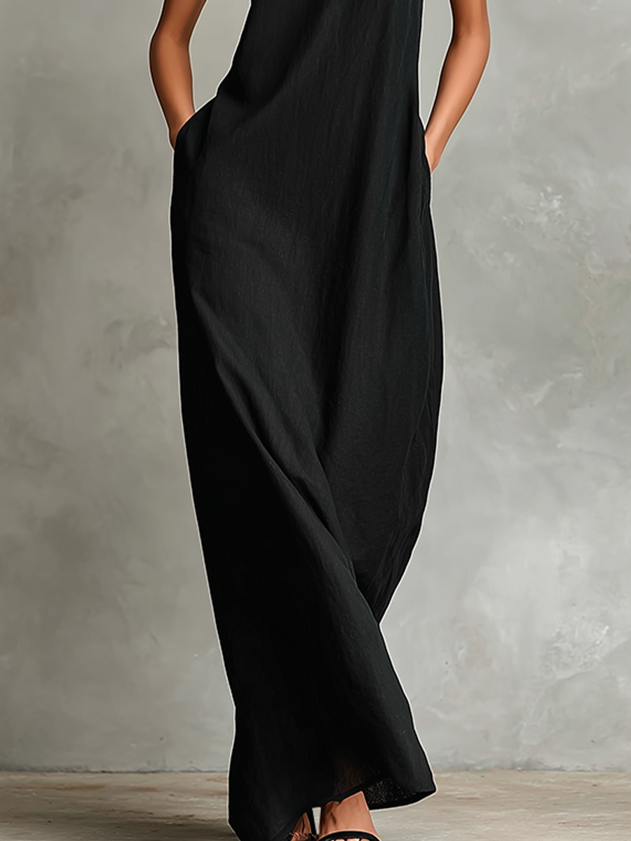 Chrissy | High Neck Maxi Dress