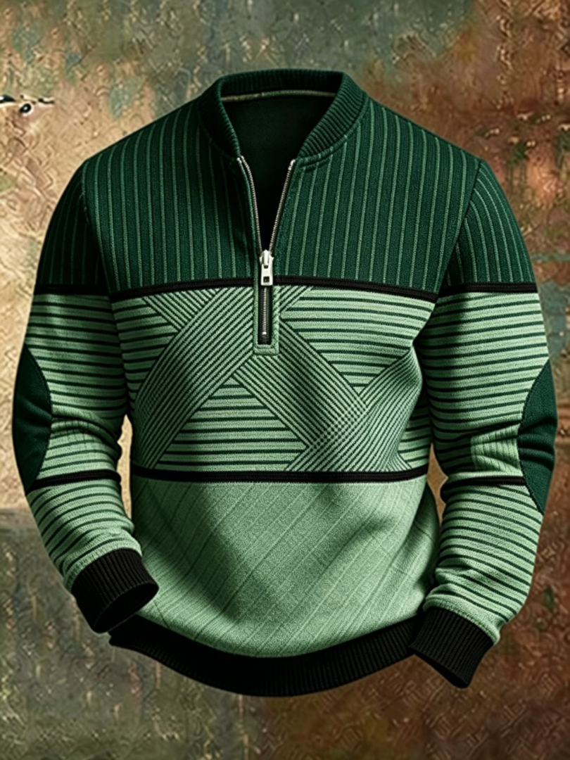 Viktor | Men's Half-Zip Sweater