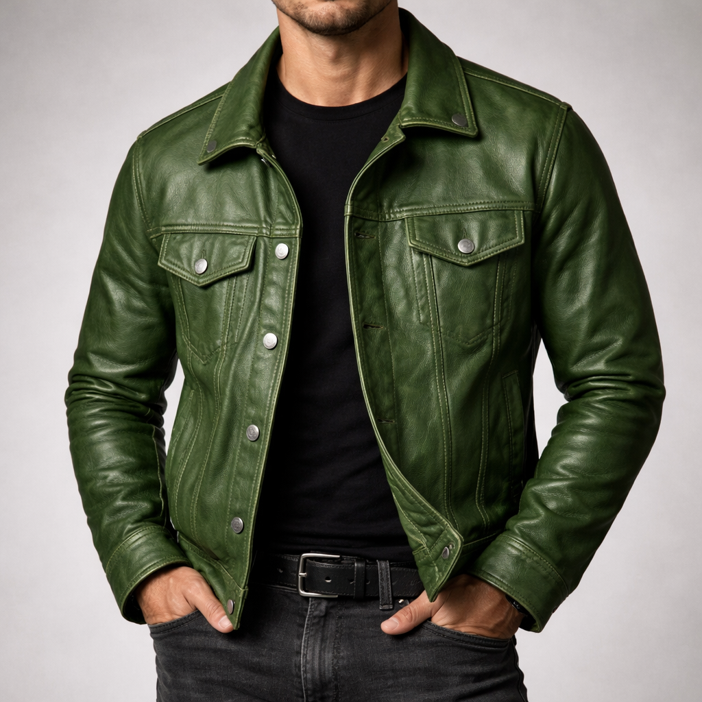Rayhawk | Men's Vintage Leather Jacket