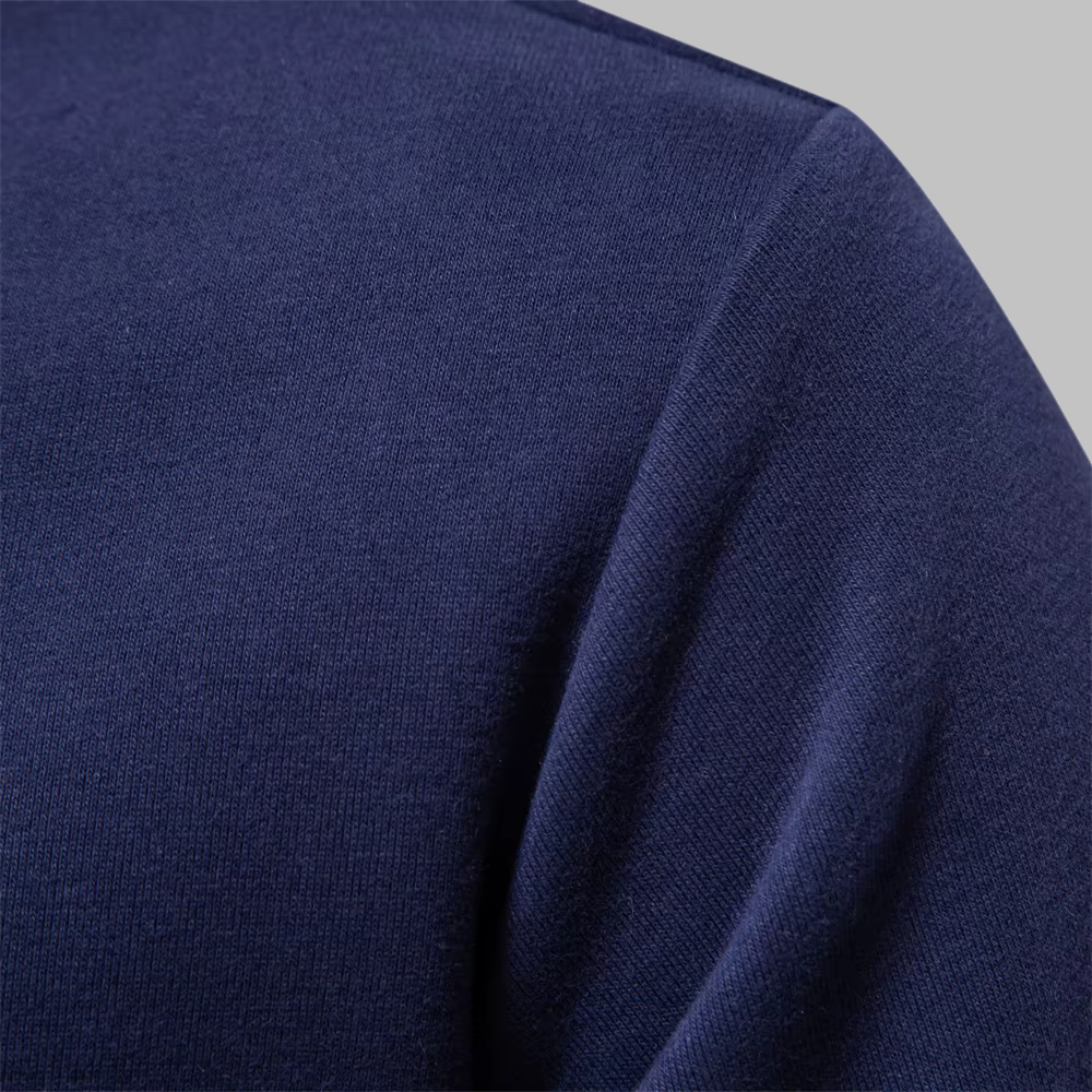 Andrew | Men's Polo Collar Cotton Sweater