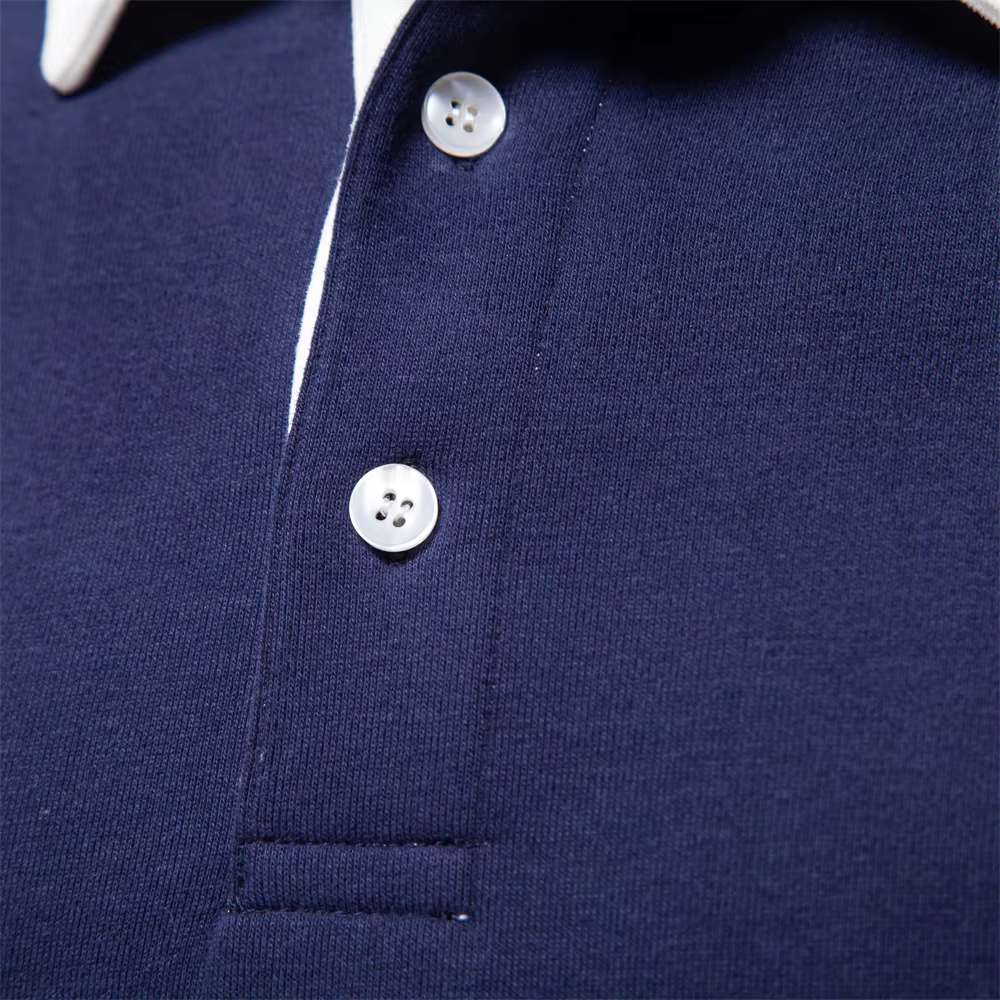 Andrew | Men's Polo Collar Cotton Sweater
