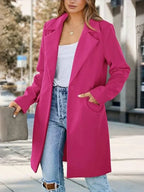 Autumn Trench Coat Women – Stylish Lapel Design for Chic Autumn Outings