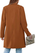 Autumn Trench Coat Women – Stylish Lapel Design for Chic Autumn Outings
