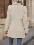 Autumn Wool Coat – Elegant Slim Fit Design for Versatile Styling