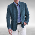Rochester | Men's Stand-Collar Suede-Look Jacket