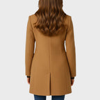 Clara | Elegant Button-Front Coat