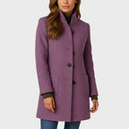 Clara | Elegant Button-Front Coat