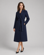 Long Classic Single-Breasted Winter Trench Coat