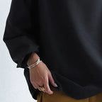 Soft Knit High Neck Top with Relaxed Fit