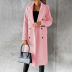 Women's Tailored Double-Breasted Coat