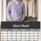 Theo | Men's Mock-Layer Waffle Knit Top